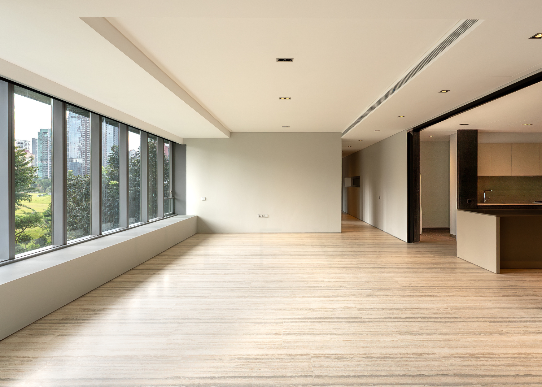 Before — empty room