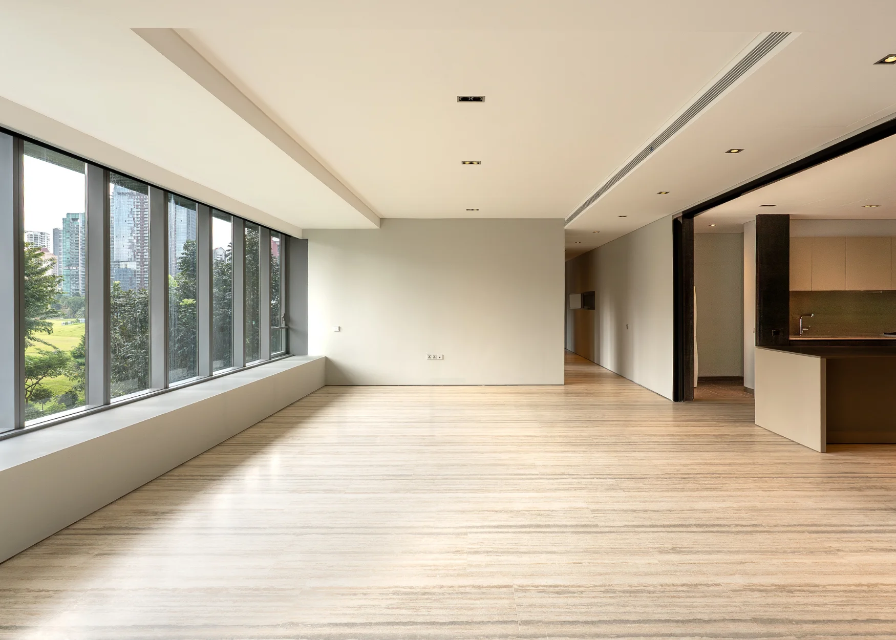 Before — empty room
